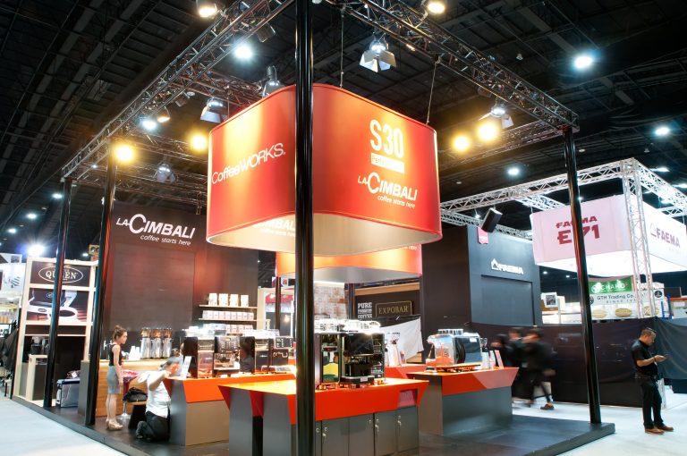 COFFEE WORKS & CIMBALI - EXHIBITION STAND DESIGN & BUILD 03