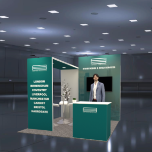 3m x 3m exhibition stand