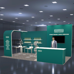 6m x 3m exhibition stand