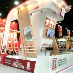 2 Bangkok Ranch exhibition stand at THAIFEX 2017 by Fret Free Productions