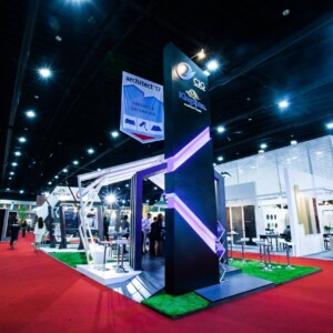 4 C.I.Group exhibition stand at ASA 2017 by Fret Free Productions
